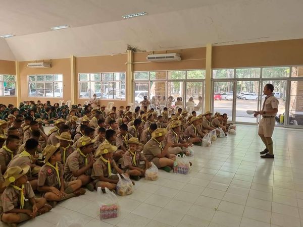 ลงพื้นที่ตรวจเยี่ยมการจัดค่าย